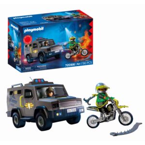 Playmobil - Promo Pack Unitatea de politie tactica - PM72066