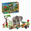 Playmobil - Promo Pack Ingrijitor zoo cu elefant - PM72068