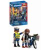 Playmobil - Jucarie de rol Prinderea hotului de biciclete - PM72076