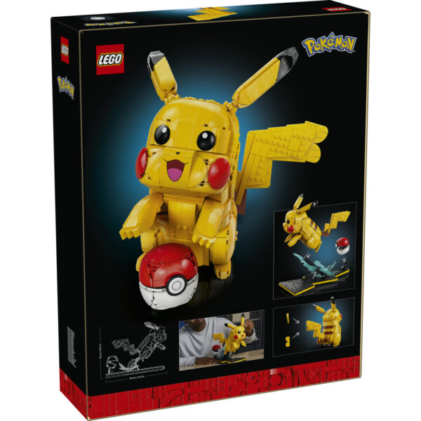 LEGO Pokemon - Pikachu și Poké Ball 72152, 2050 piese