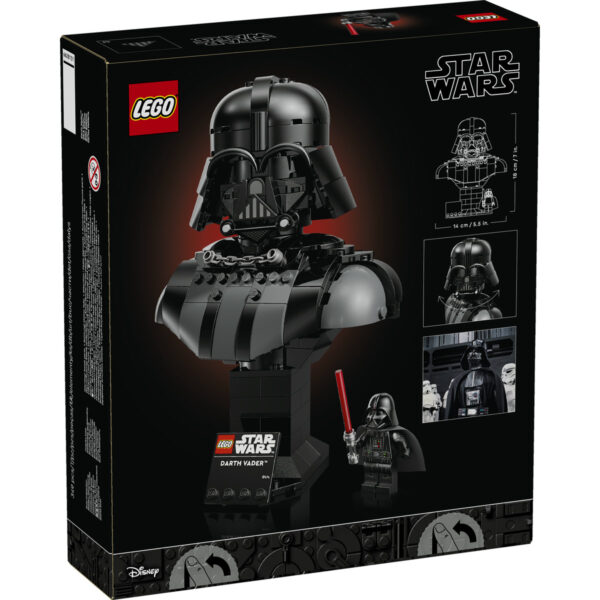 LEGO Star Wars - Bustul lui Darth Vader 75439, 349 piese