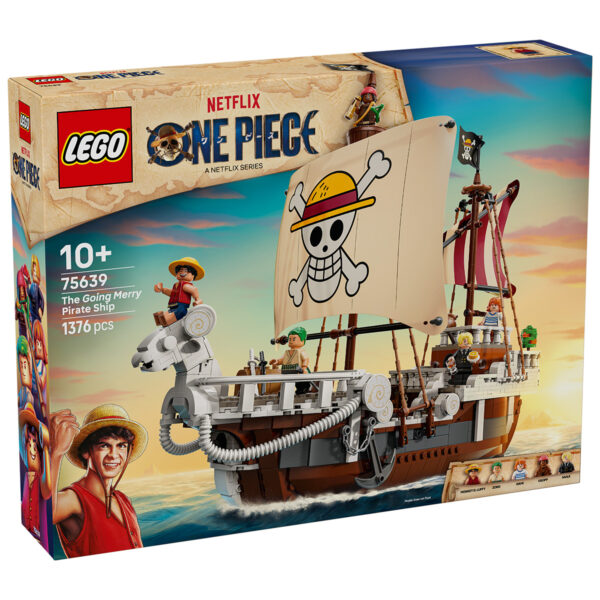 LEGO One Piece - Corabia de pirati Fâsneata Merry 75639, 1376 piese