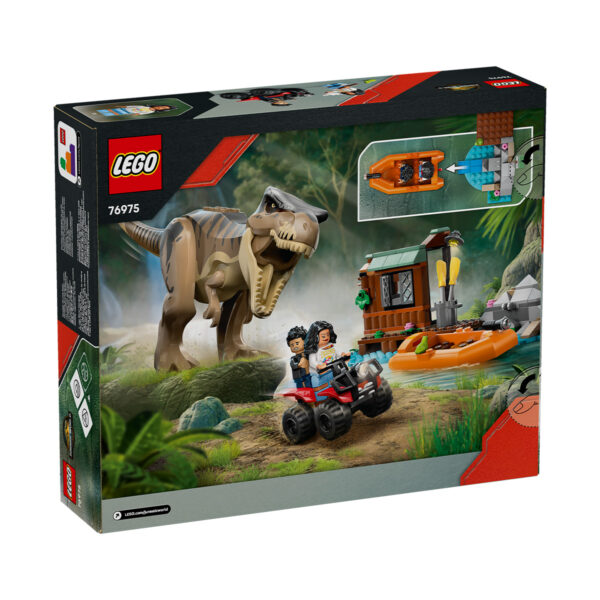 LEGO Jurassic World - Evadare pe rau din calea unui T. rex 76975, 199 piese