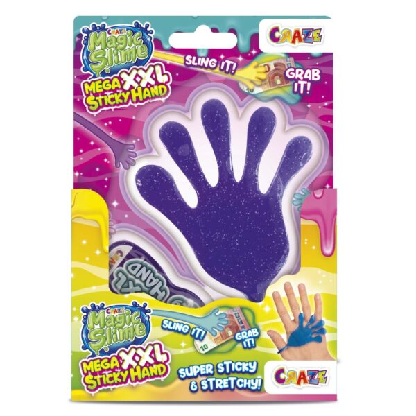 Craze - Mana lipicioasa si elastica din Slime diverse culori design nou - CRZ72028