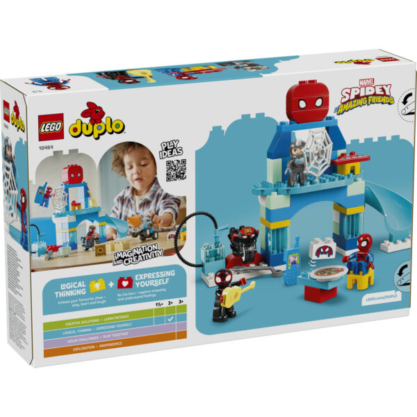 LEGO DUPLO - Sediul echipei lui Păienjenel 10464, 65 piese
