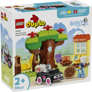 LEGO DUPLO - Muffin și Blue, fetele care aduc pizza 10469, 44 piese