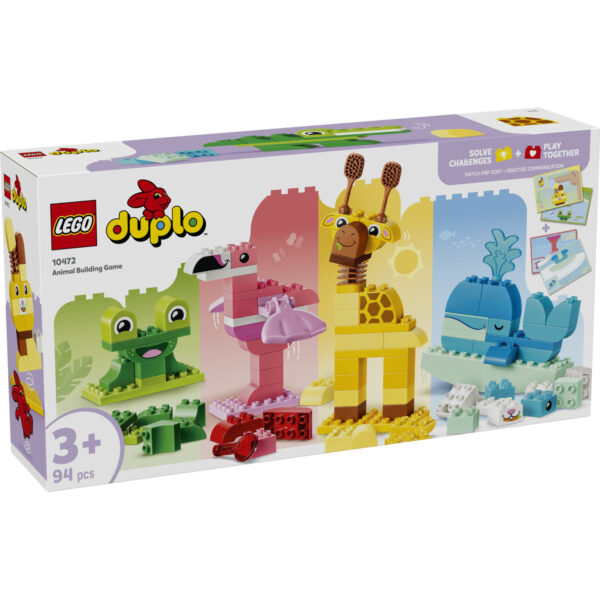 LEGO DUPLO - Joc de construit animale 10472, 94 piese