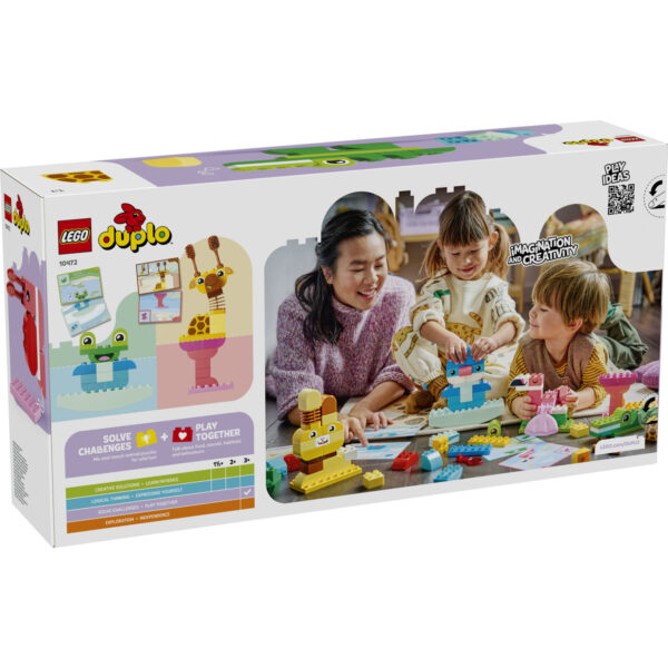 LEGO DUPLO - Joc de construit animale 10472, 94 piese