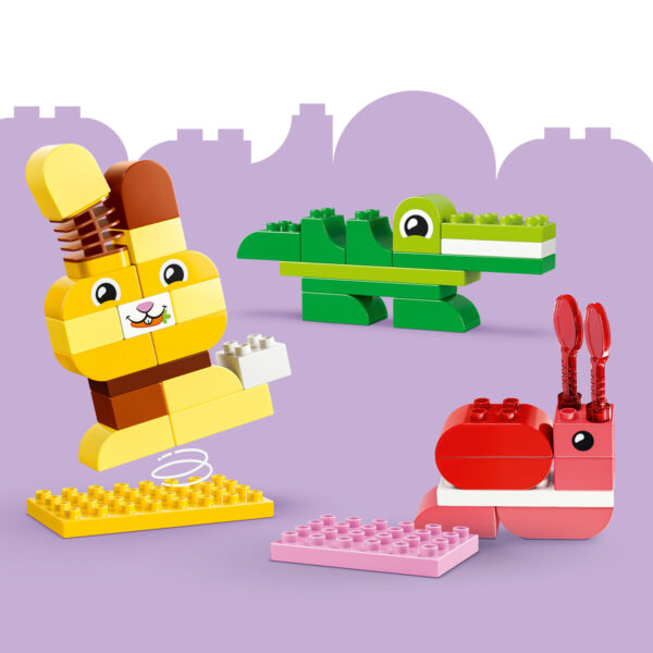 LEGO DUPLO - Joc de construit animale 10472, 94 piese