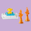 LEGO DUPLO - Rampe creative cu vehicule 3 în 1 10478, 111 piese