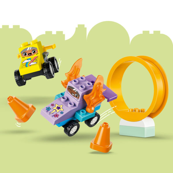 LEGO DUPLO - Rampe creative cu vehicule 3 în 1 10478, 111 piese