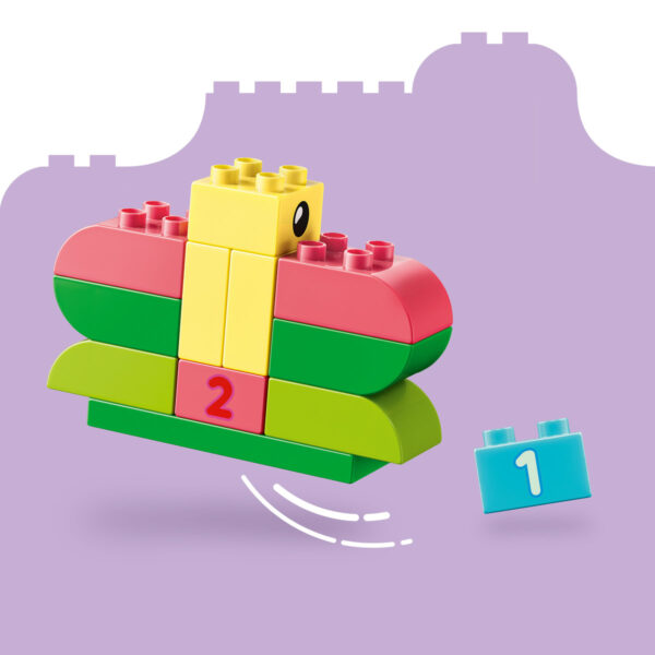 LEGO DUPLO - Cutie creativă în culori 10479, 80 piese