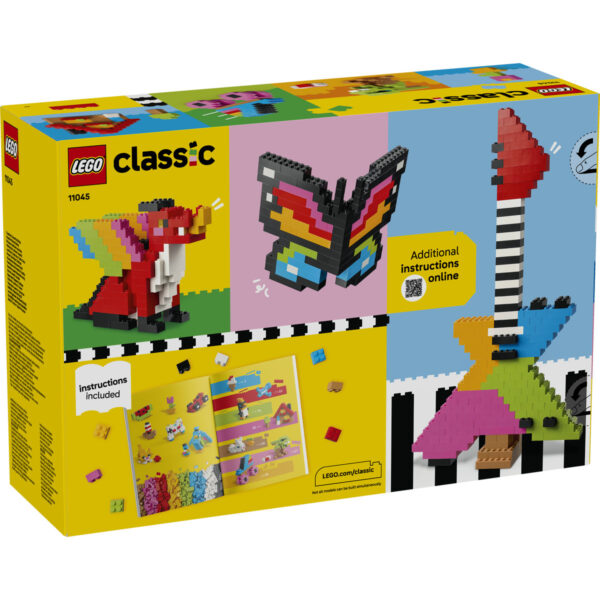 LEGO Classic - Cărămizi creative în culori 11045, 820 piese