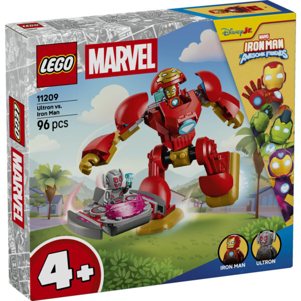 LEGO Marvel Super Heroes - Ultron vs Iron Man 11209, 96 piese