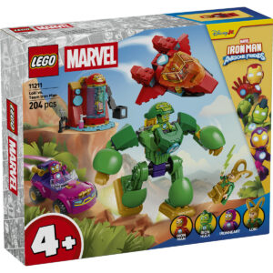 LEGO Marvel Super Heroes - Loki vs Echipa lui Iron Man 11211, 204 piese
