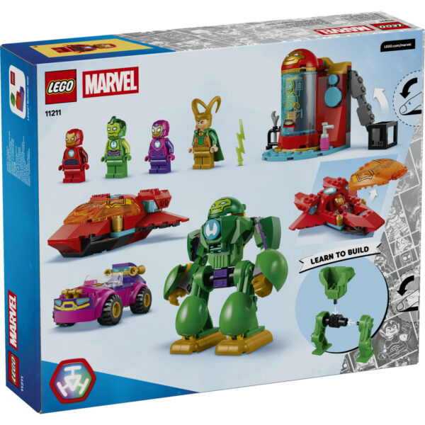 LEGO Marvel Super Heroes - Loki vs Echipa lui Iron Man 11211, 204 piese