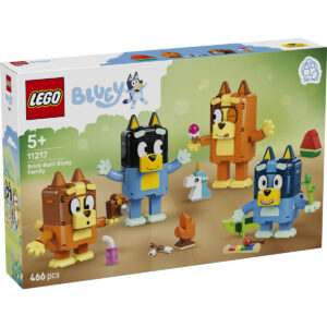 LEGO Bluey - Familia lui Blue din cărămizi 11217, 466 piese