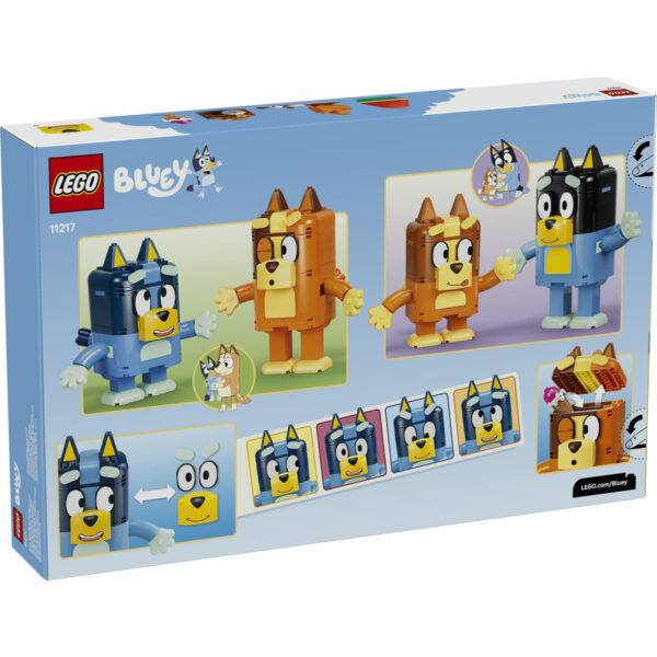 LEGO Bluey - Familia lui Blue din cărămizi 11217, 466 piese