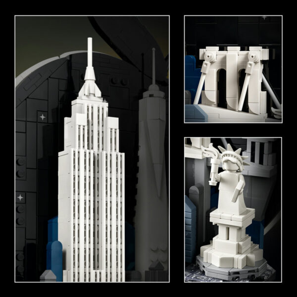 LEGO Architecture - New York City – The Big Apple 21066, 1465 piese