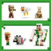 LEGO Minecraft - Atac în deșert cu un jocheu de găini 21592, 428 piese