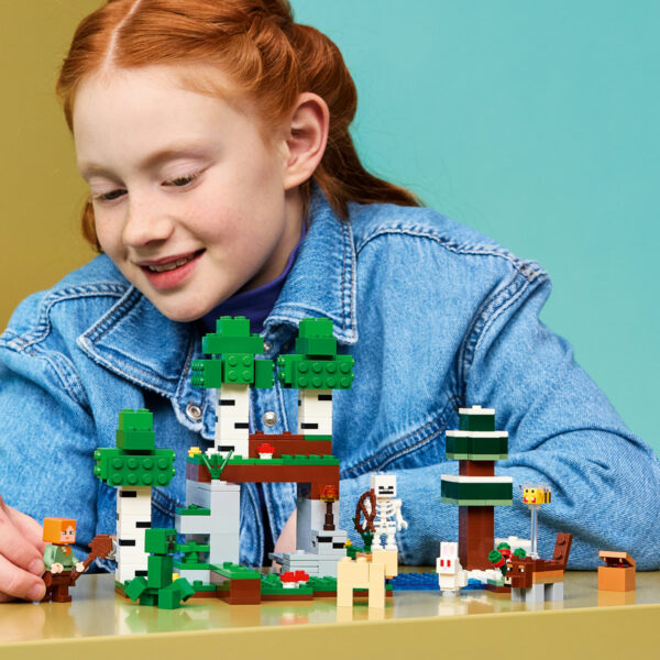 LEGO Minecraft - Prima aventură pe timp de noapte 21593, 301 piese