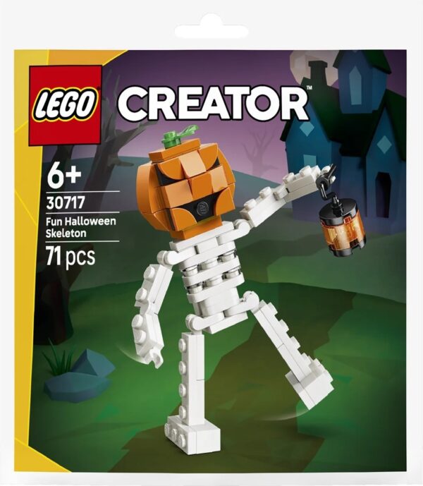 LEGO Creator - Schelet amuzant de Halloween 30717, 71 piese