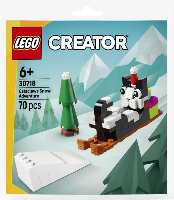 30718-front LEGO Creator - Aventura în zăpadă a lui Cataclaws 30718, 70 piese