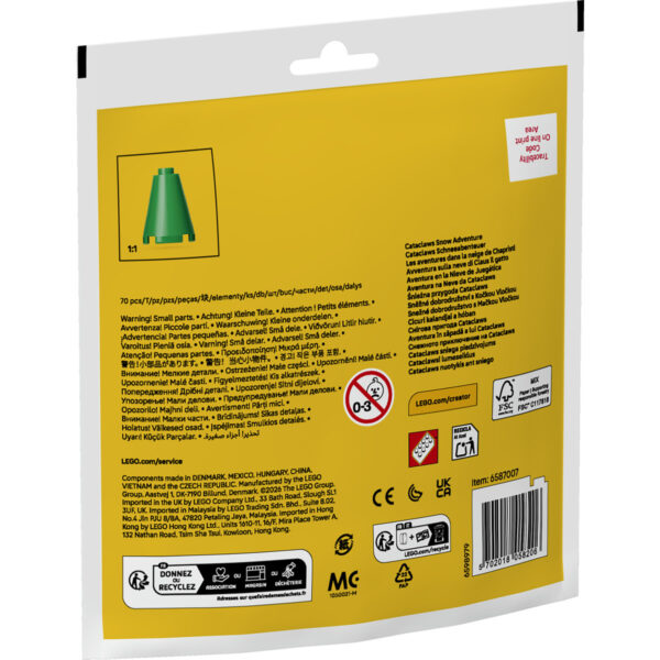 LEGO Creator - Schelet amuzant de Halloween 30717, 71 piese