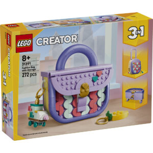 LEGO Creator - Geantă artistică și modernă cu depozitare 31391, 272 piese