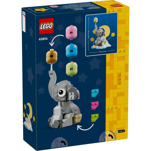 Seturi emblematice - Pui de elefant pe cer 40814, 402 piese