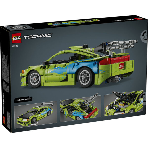 LEGO Technic - Mașina Mitsubishi Eclipse din Fast and Furious 42229, 827 piese
