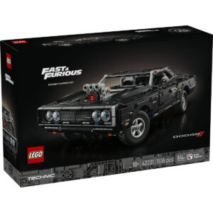 LEGO Technic - Mașina Dodge Charger R/T din Fast and Furious 42231, 1516 piese