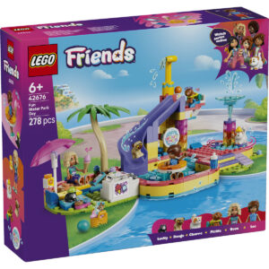 LEGO Friends - O zi distractivă în parcul acvatic 42676, 278 piese