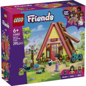 LEGO Friends - Glamping la cabană 42682, 295 piese