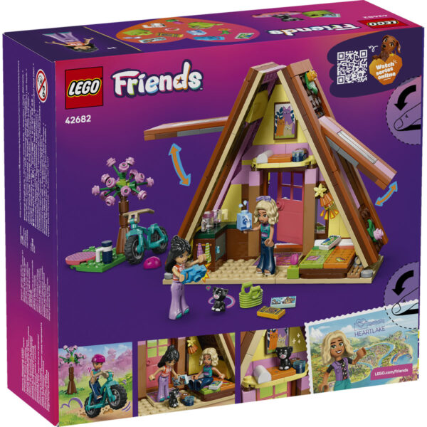 LEGO Friends - Glamping la cabană 42682, 295 piese