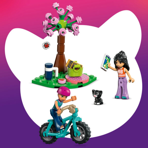 LEGO Friends - Glamping la cabană 42682, 295 piese