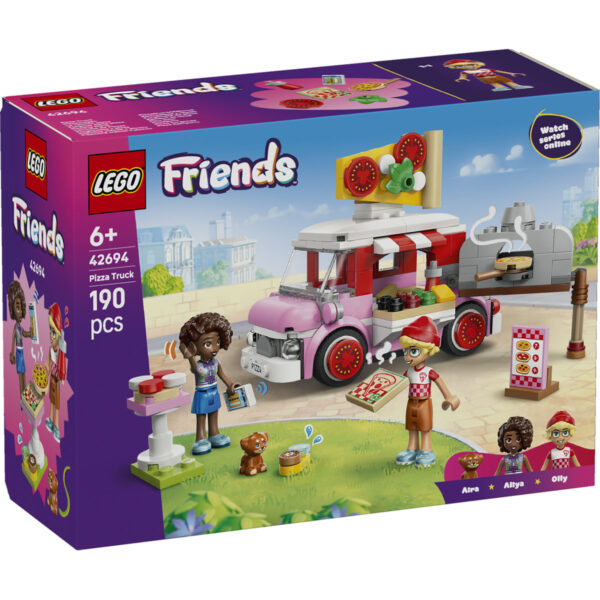 LEGO Friends - Furgonetă de pizza 42694, 190 piese