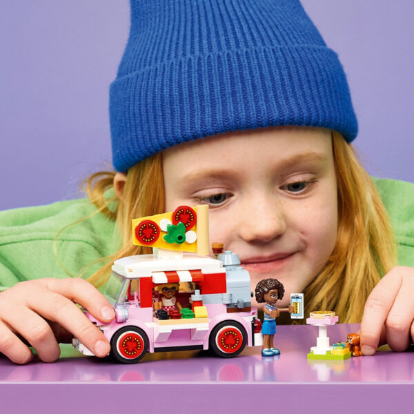 LEGO Friends - Furgonetă de pizza 42694, 190 piese