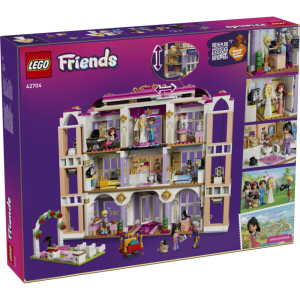 LEGO Friends - Grand Hotel din orașul Heartlake 42704, 1406 piese