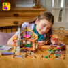 LEGO Friends - Cabană primitoare în pădure toamna 42705, 1229 piese