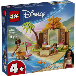 LEGO Disney - Casă tradițională și bărcuță 43282, 85 piese