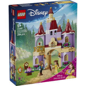 LEGO Disney - Castelul fermecat al lui Belle și al Bestiei 43289, 254 piese