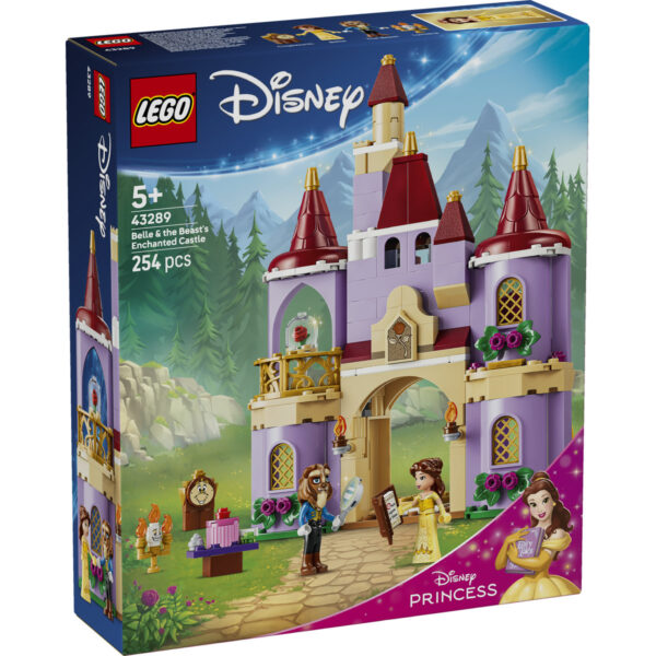 LEGO Disney - Castelul fermecat al lui Belle și al Bestiei 43289, 254 piese