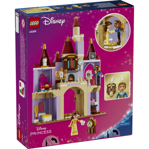 LEGO Disney - Castelul fermecat al lui Belle și al Bestiei 43289, 254 piese