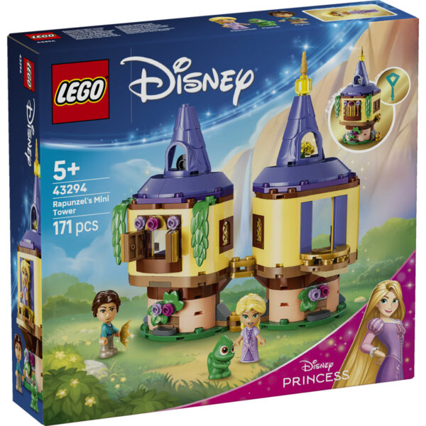 LEGO Disney - Miniturnul lui Rapunzel 43294, 171 piese