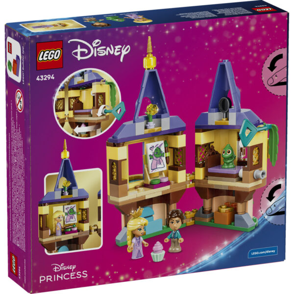 LEGO Disney - Miniturnul lui Rapunzel 43294, 171 piese