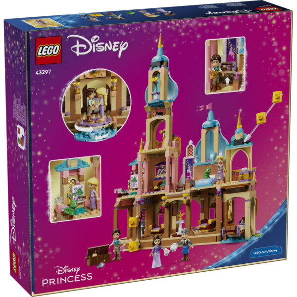 LEGO Disney - Castelul lui Rapunzel 43297, 676 piese