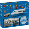 LEGO City - Avion cu reacție pentru pasageri 60492, 118 piese