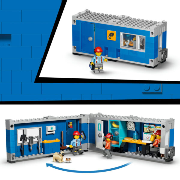 LEGO City - Camion basculant și încărcător frontal 60494, 1132 piese