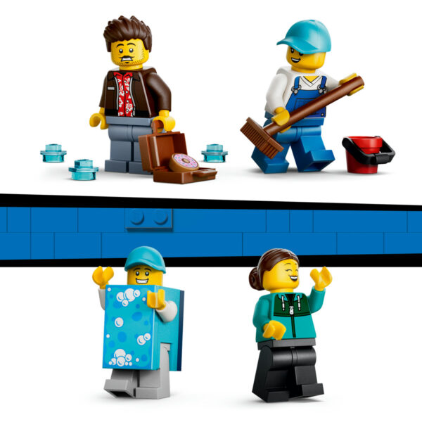 LEGO City - Spălătorie auto drive-thru 60497, 583 piese